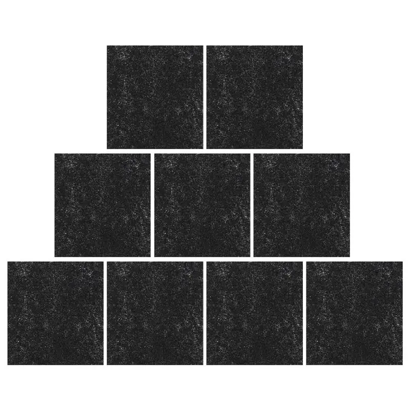 9pcsLitterCatStrainerBoxStrainersReplacementMatOdorPadPanCharcoalActivatedCarbon