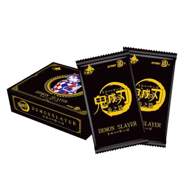 Demon Slayer Card TCG Game Letters Cards Table Board Toys For Family Children Christmas Gift 2
