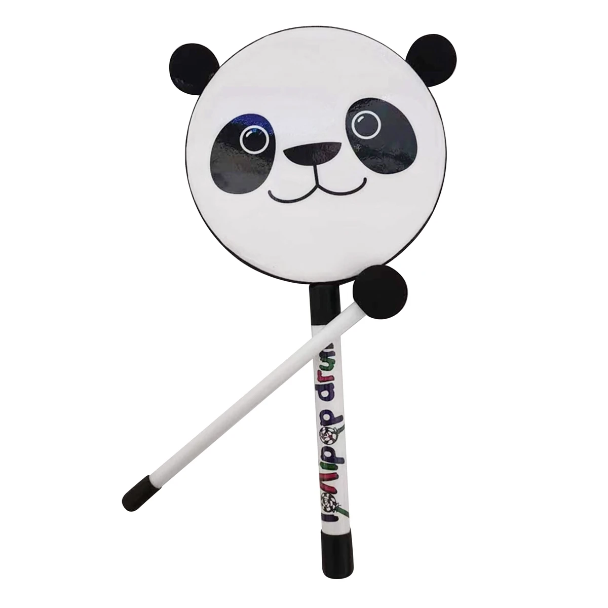 XZLL Orff Instruments Cartoon Cute Lollipop Drums 6 Inch Dance Props Percussion Instruments Hand Drum Preschool Education Toy