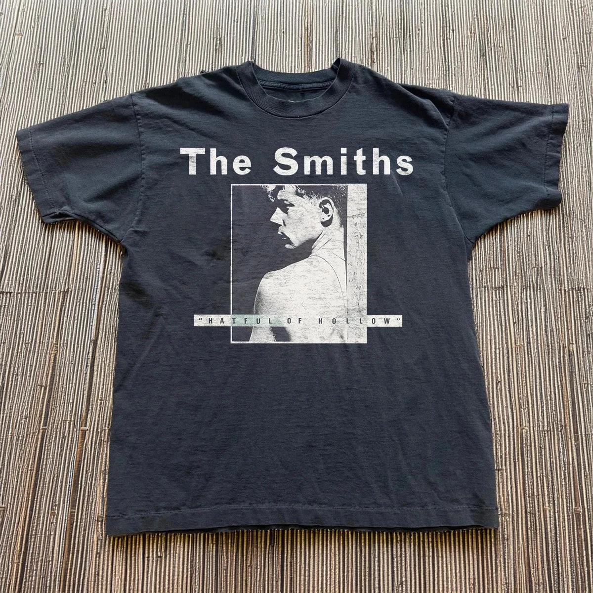 Sommer-T-Shirt für Herren aus reiner Baumwolle im Vintage-Stil von The Smiths, lässig, stilvoll, locker und atmungsaktiv, geeignet für den Alltag