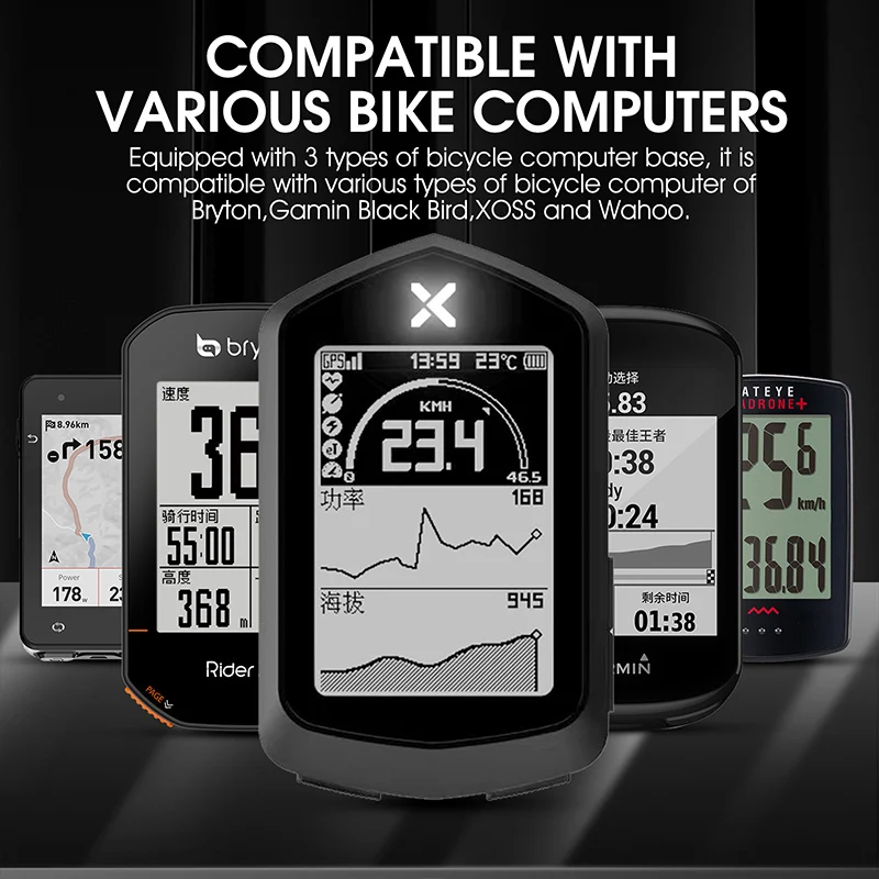 Support Vélo Garmin 540 / 840 En Alliage Aluminium - Léger, Imprimé 3D, Fixation Facile