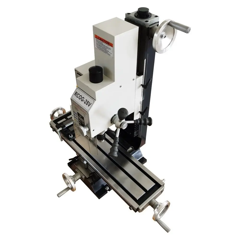 28V Electric Heavy-duty Bench Drilling Milling Machine 1300W Brushless Motor 6