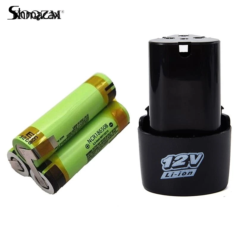 3S 10.8V 12V 스크루 드라이버 드릴 배터리 케이스 박스, 18650 홀더 브래킷 포함 3S 30A BMS 보드 교체 사용