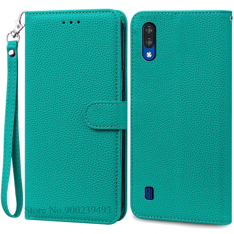 Leather Flip Wallet Case with Soft Silicone Back Cover and Coque s