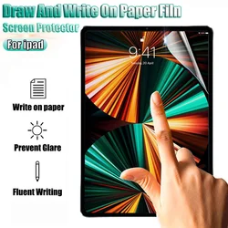 Protecteur d'écran pour tablette Ipad Mini 6, couverture complète haute définition, Film de protection Anti empreinte digitale, similaire au papier 