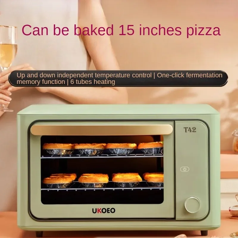 Nuovo Forno Elettrico Per La Cottura Domestica Mini Forno Per Pizza Multifunzionale Capacità 40L Elettrodomestici Da Cucina 오Horno Fortno Pizza