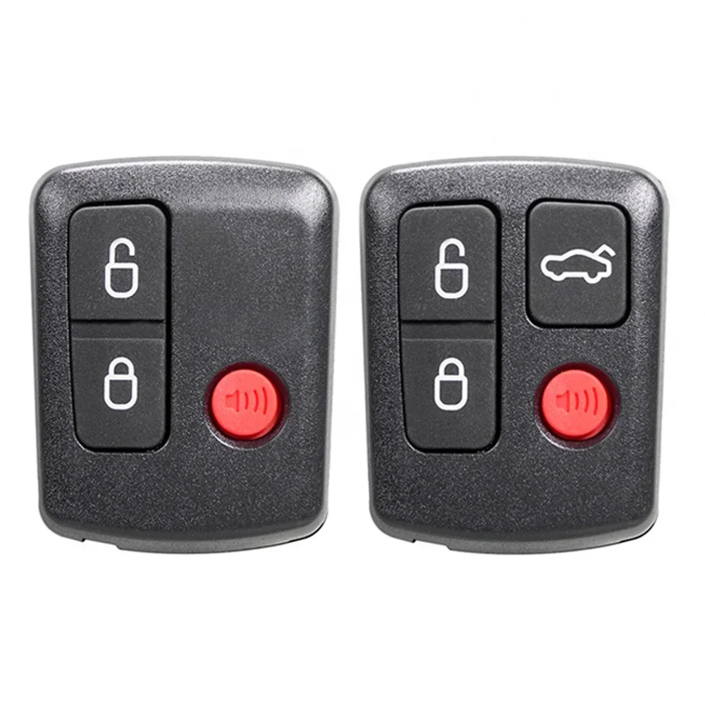 

3/4 Button Remote Key Shell For Ford Falcon BA BF Fairmont BA BF Territory SX SY XR6 XR8 FPV Remote Car Key Case Fob Replacement