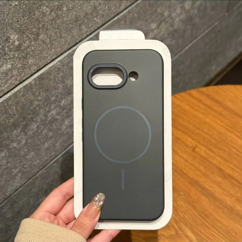 Matte Hard PC Shockproof Bumper Case with Magsafe Wireless Charging Compatibility