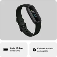 Original New Fitbit Inspire 3 Health & Fitness Tracker + Heart Rate Sport Bracelet Watch Bands 2