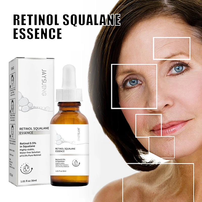 Pure Retinol Wrinkle Remover Face Serum Fade Fine Lines Anti-aging Deep Moisturizing Whitening Firming Repair Skin Care Products 3
