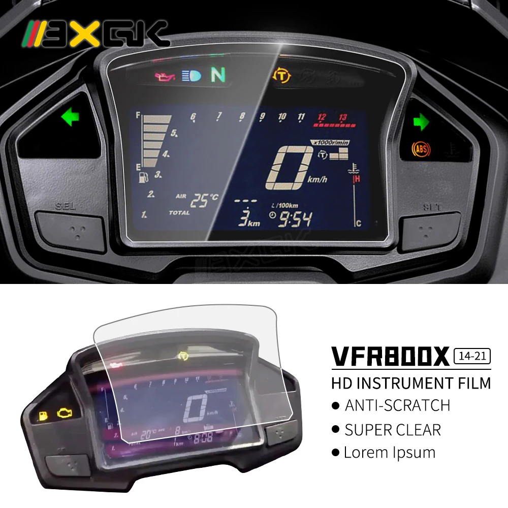 For Honda VFR800X CROSS RUNNER 20142021Motorcycle Speedometer Screen