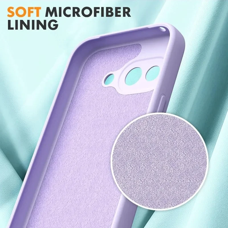 Premium Liquid Silicone Shockproof Matte Bumper Case - Soft Protective Cover