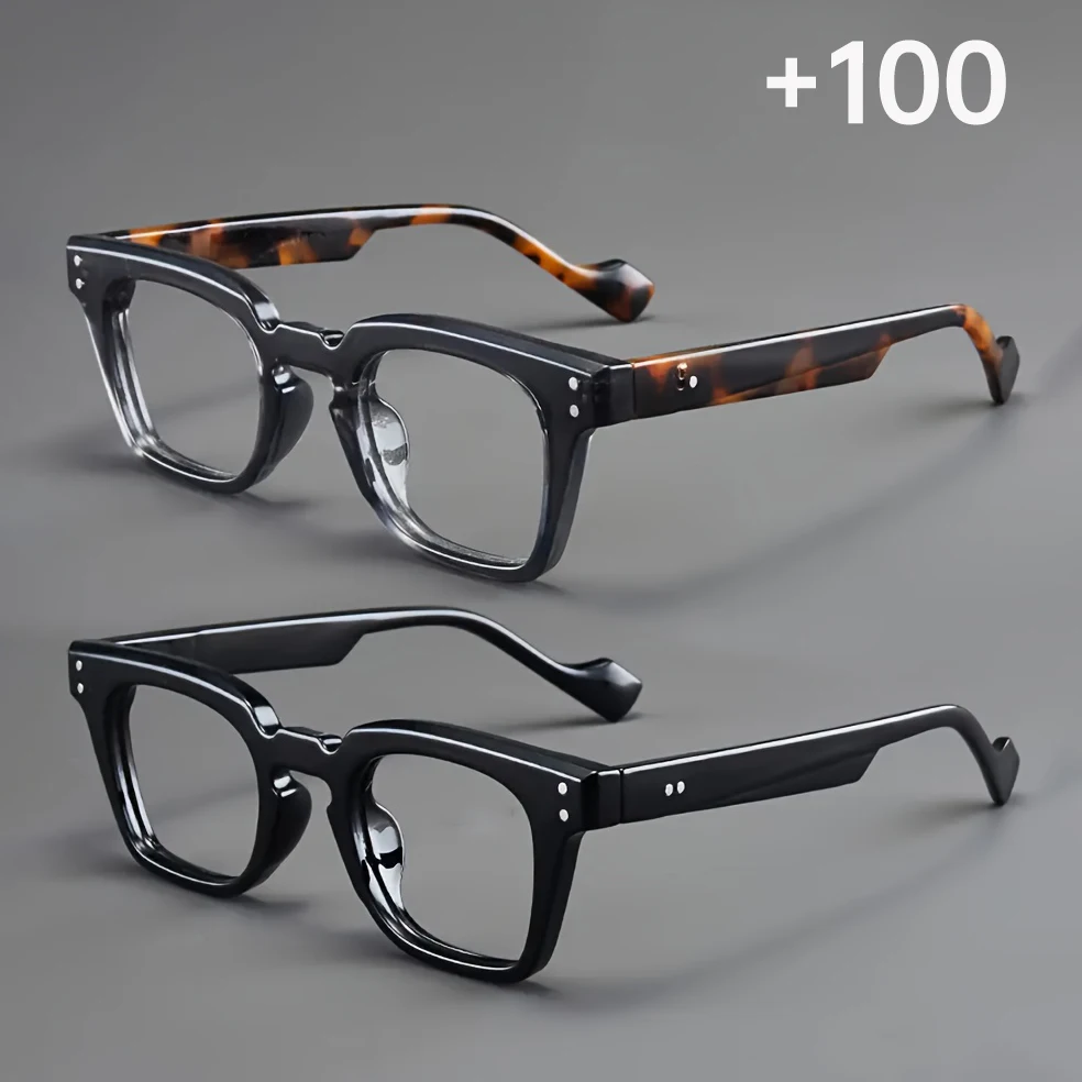 2 stücke Anti Blau Licht Blockieren Lesebrille Frauen Männer Anti-Glare Presbyopie Computer Brillen Dioptrien von +0 bis +4,0 – Detail 3
