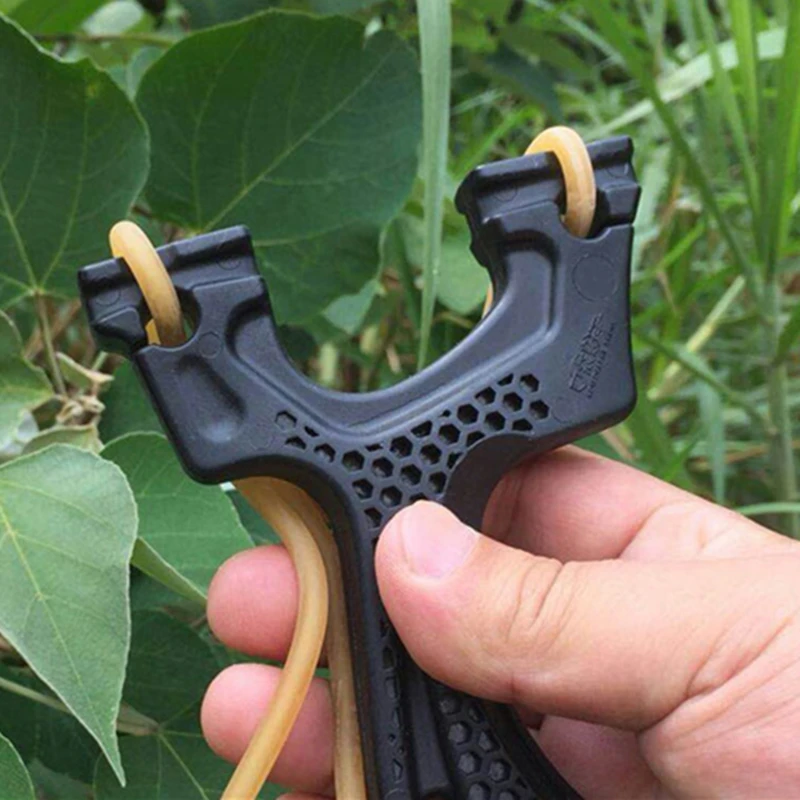 Dual Purpose Slingsshot Outdoor Hunting and Shooting High Precision Sliding Simpleshot Slingshot for Hunting Kit Gun Games 4