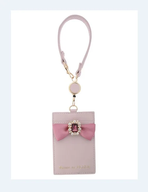 Japanese Style New Fashion All-Match Commuter Women's Card Bags Sweet Cute Beautiful Diamonds Luggage Accessories for Ladies