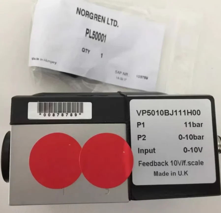 NORGREN 비례 밸브 VP5006BJ111H00 새 제품 재고 있음