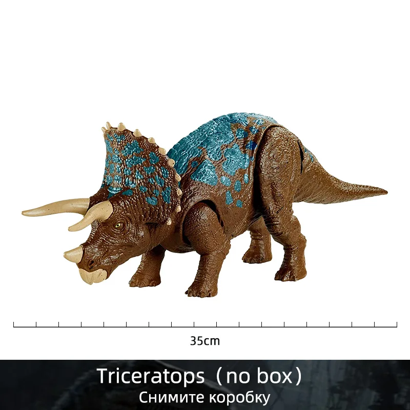 Genuine Mattel Jurassic World Sound Dinosaur Triceratops