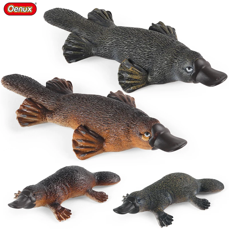 

Classic Australian Wild Animals Simulation Platypus Family Model Action Figure Collection Figurine Kids Toys