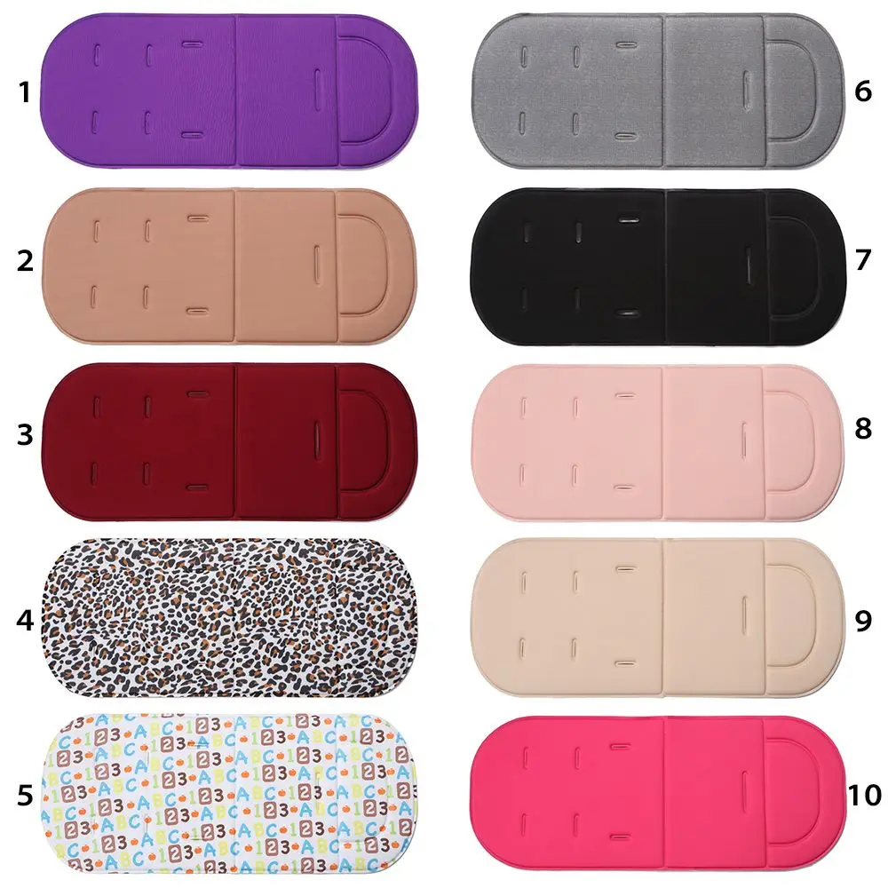 Girls Home Thick Type Shopping Carts Buggy Carriage Rainbow Pad Kid Feeding Chair Cushion Baby Stroller Mat Child Car Seat Pad
