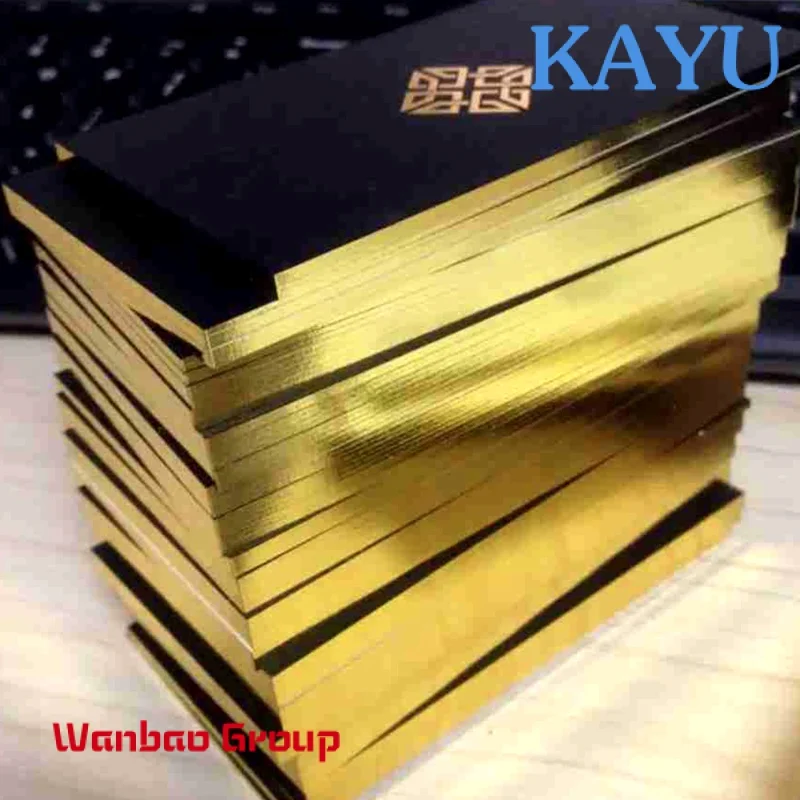 

Custom High Quality Custom Luxury Gold Foil Logo Printing Business Cards With Own Design Printing Service