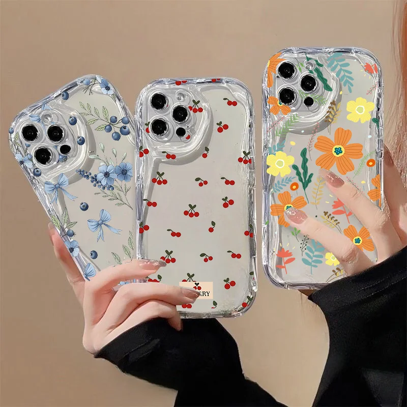 Charming Cherry Blossom Design Phone Case