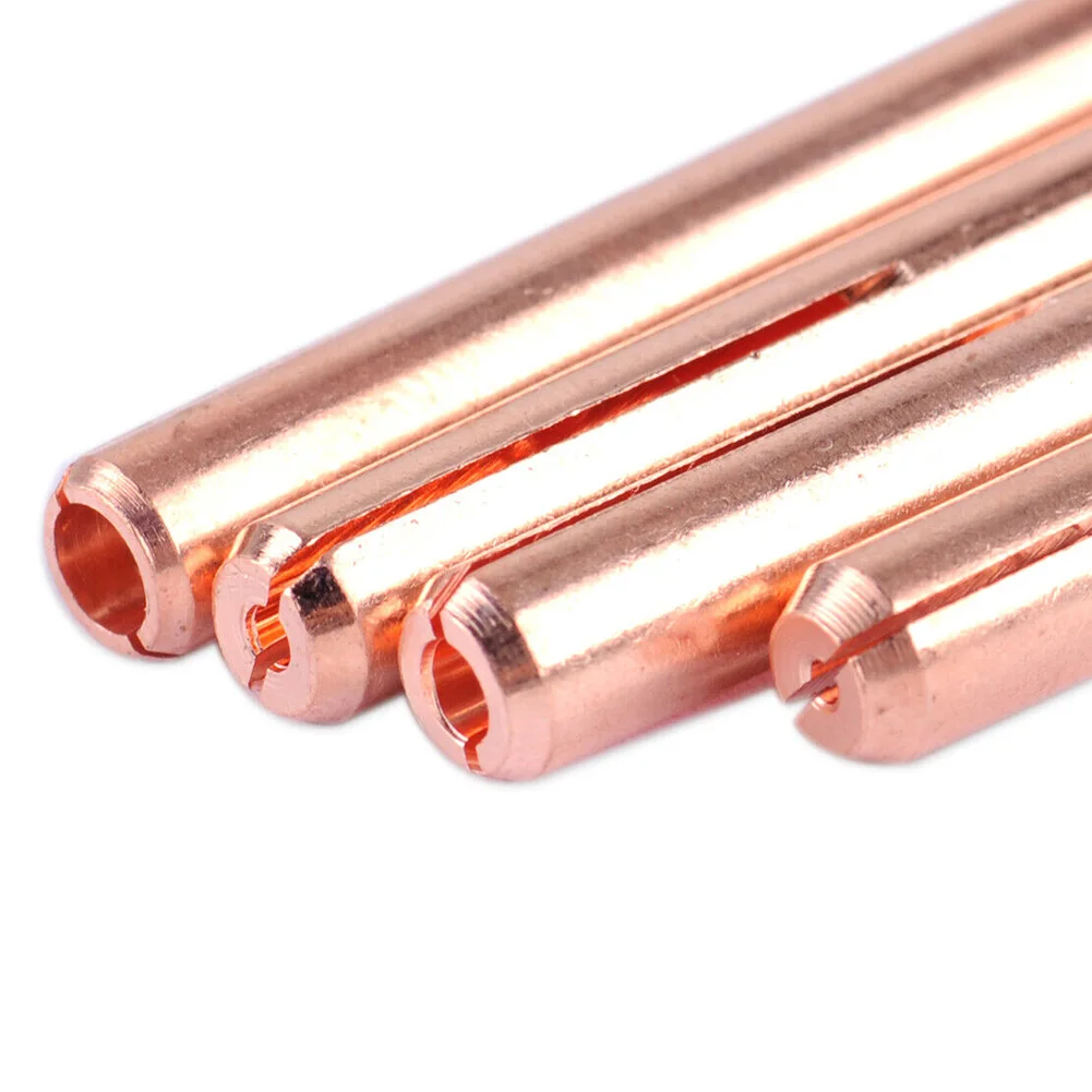 4pcs TIG Welding Torch Collet 10N22 10N23 10N24 10N25 Fit For WP17 18 26 Soldering Welding Equipment Manufacturing Industrial 6