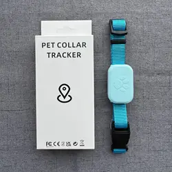 Enhanced Pet GPS Tracker Collar: Waterproof, Real - Time Smart Locator (Blue)