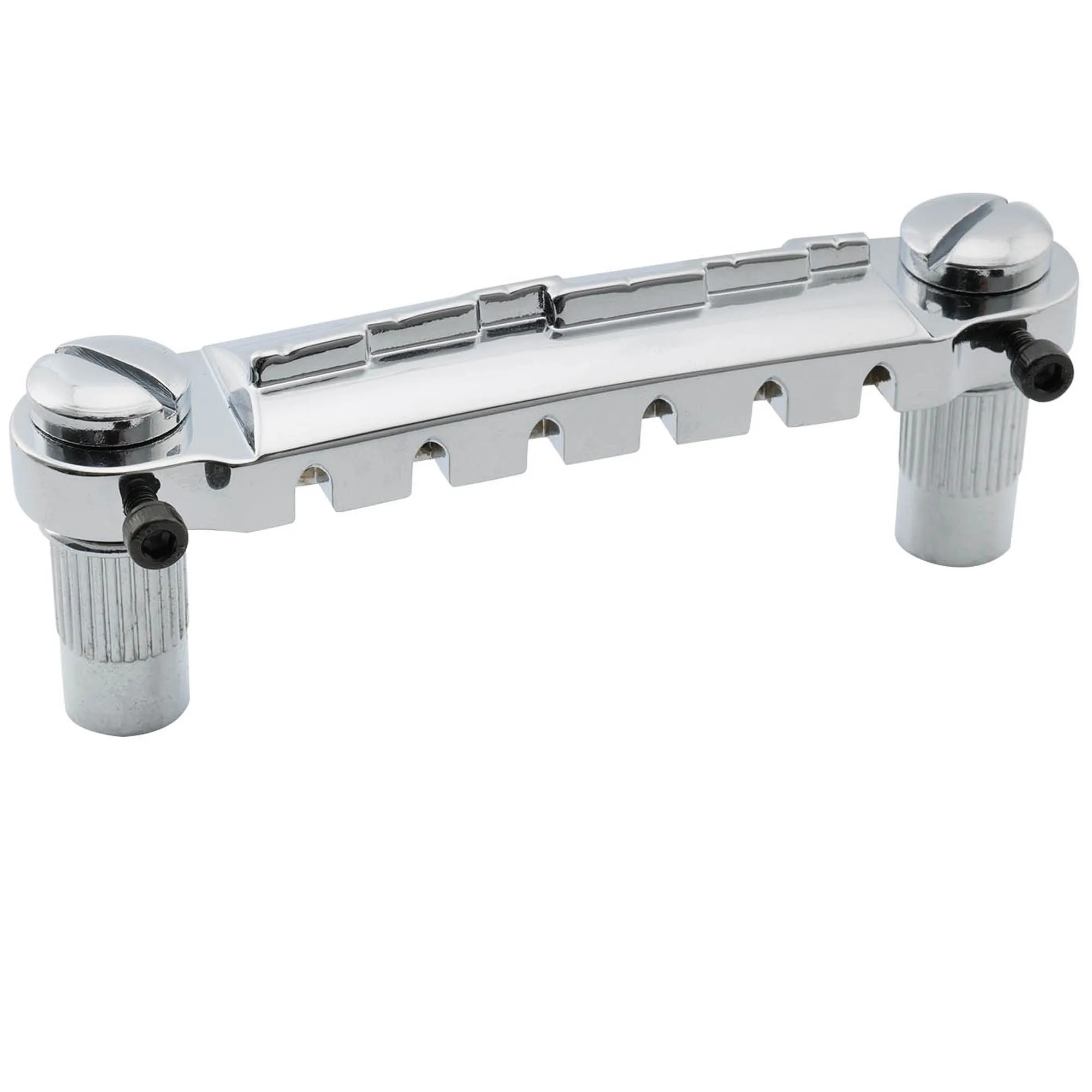 Musiclily Pro 52,5 mm voreingestellter Intonation Wraparound Bridge Saitenhalter für Epiphone LP Junior Style Gitarre