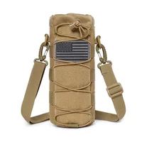 Tactical Molle Water Bottle Bag Pouch Holder Outdoor Travel Camping Hiking Cycling Fishing Hunting Water Bottle Carrier 1