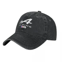 Fashion Alpine Car 110 Sport Baseball Caps Men Women Distressed Washed Headwear Outdoor Summer Travel Unstructured Soft Caps Hat 1
