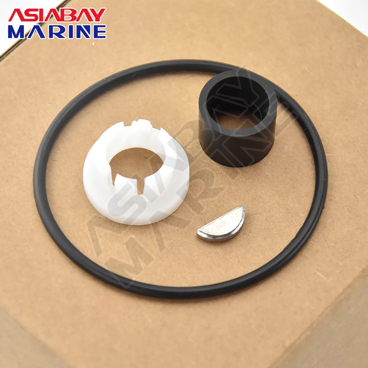 Yamaha 25HP 30HP Water Pump Impeller Kit - Replacement 6J8-W0078-A2 With Complete Rebuild Parts