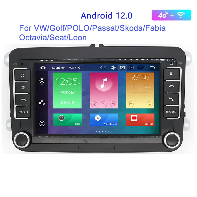 7 inch car phone android car navigator MP5 player GPS all-in-one black 4G and WIFI music player with display