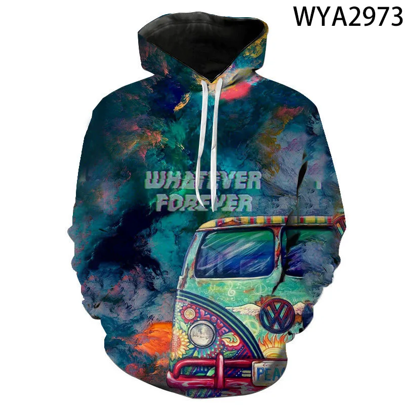 Rainbow doodle Fashion street hipster men clothing 3D printing European