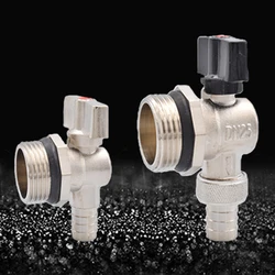 DN20 DN25 DN32 Copper Drain Valve For Drainage, Exhaust and Blowdown Of Ground Heating Geothermal Water Separator
