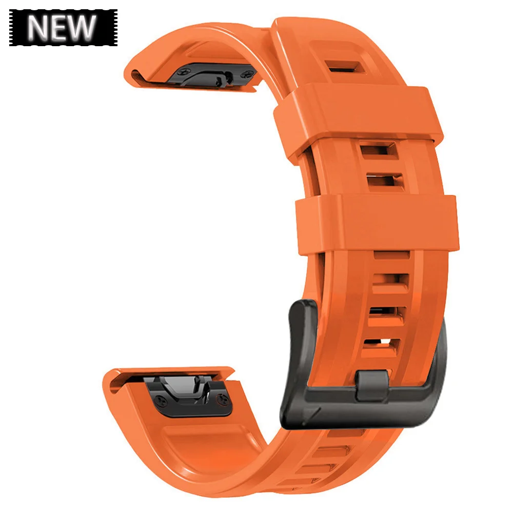Versatile Quick Release Nylon+Silicone Strap, 22mm/26mm