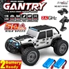 16103 Fast Rc Cars 50km/h 1/16 Off Road 4 Wheel Drive with LED 2.4G Waterproof Remote Control Monster Truck for Adults and Kids 1