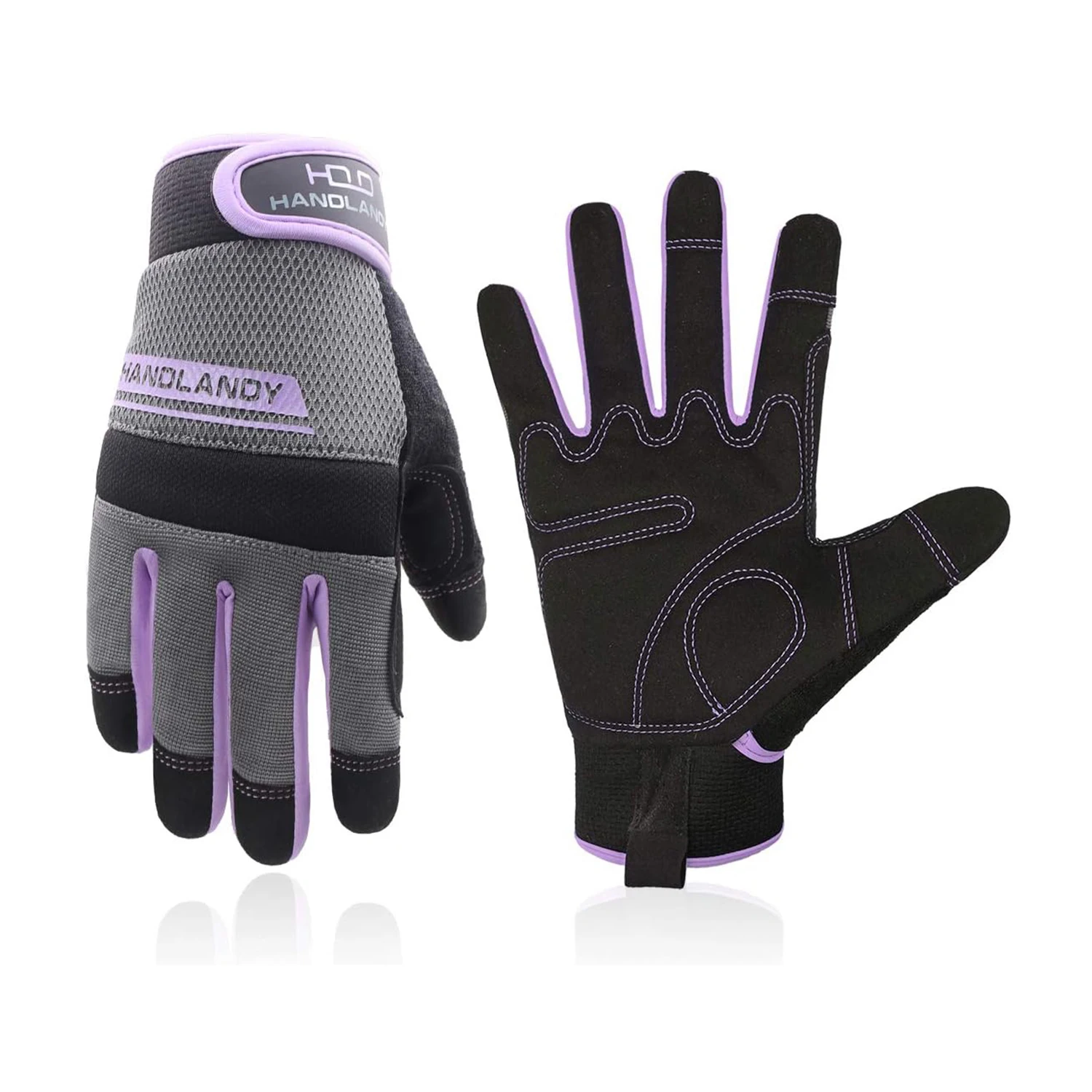 Utility Work Gloves for Women Yard Work Touch Screen