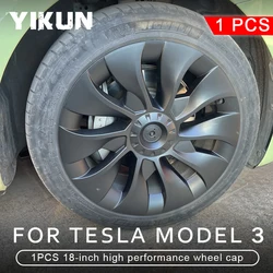 1PCS Hub Cap Replacement Wheel Cap Automobile Hubcap Full Rim Cover Accessories for Tesla Model 3/Y 18/19/20 Inch 2021 2018-2023