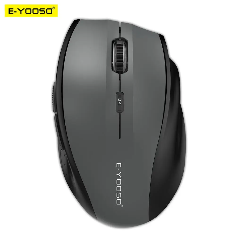 Wireless Mouse Gaming Mouse Optical Mouse for laptop PC computer E-YOOSO E-1010 USB 2.4G Wireless Gaming office Mouse 2400 DPI