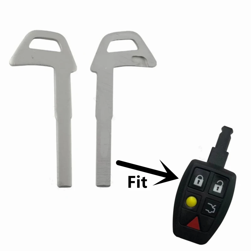 

XIEAILI OEM 20Pcs/lot Blank Uncut Remote Smart Key Blade Keyless Entry Smart Blade For Volvo S40 K534