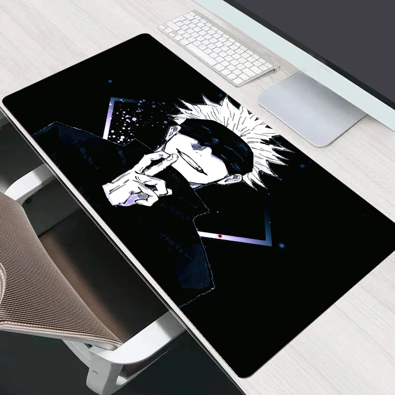 

Jujutsu Kaisen Gaming Mouse Pad - Large Anime Desk Mat for Keyboard and Mouse Pc Gamer Office Home Use Anti-slip Mousepad