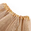 Adult hot mesh tutu skirt 2024 street fashion solid color skirt Polyester dance skirt 4