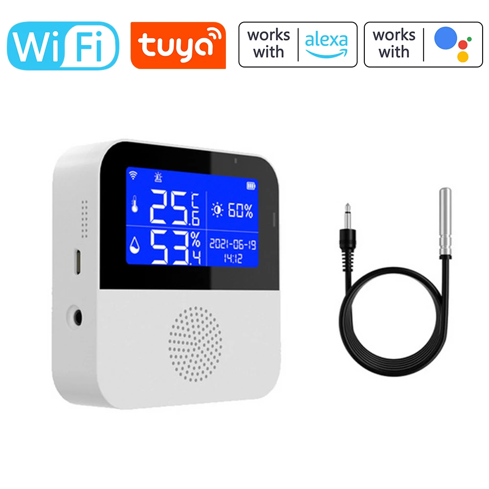 Wifi Temperature Humidity Sensors APP Remote Monitor Control for Home