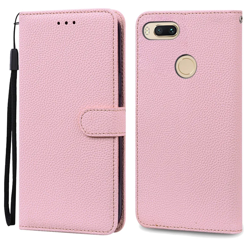 Leather Wallet Flip Case - Elegant Protective Cover with Bumper Coque and Storage Pockets