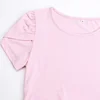 Maternity T-Shirt Summer Short Petal Sleeve T Shirt Ruched Side Pregnancy Clothes Women Tunic Tops Casual Basic Tees 4
