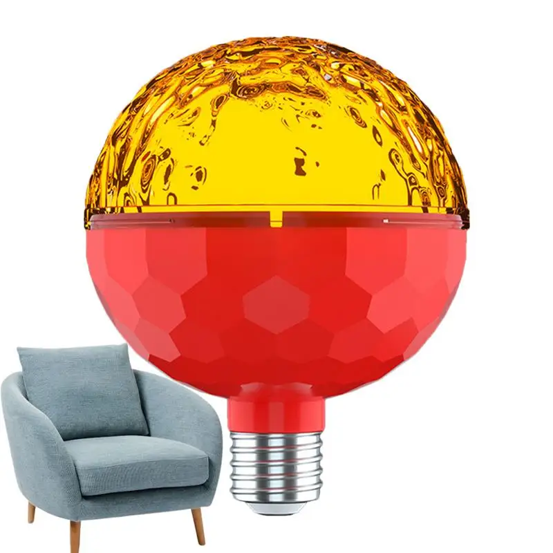 

Лампа для дискотеки, вращающаяся лампа 6 Вт, лампа для фотографий, для нового года, домашний декор, универсальные лампочки для помещений и