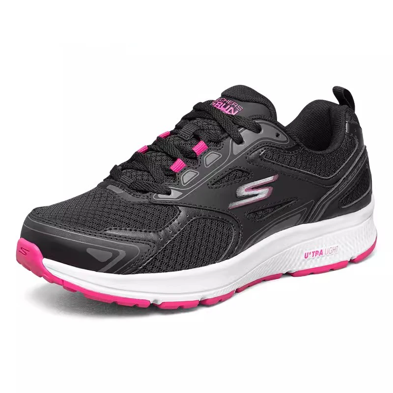 Skechers Women's sneakers Summer breathable mesh casual running shoes Lightweight cushioned jogging shoes