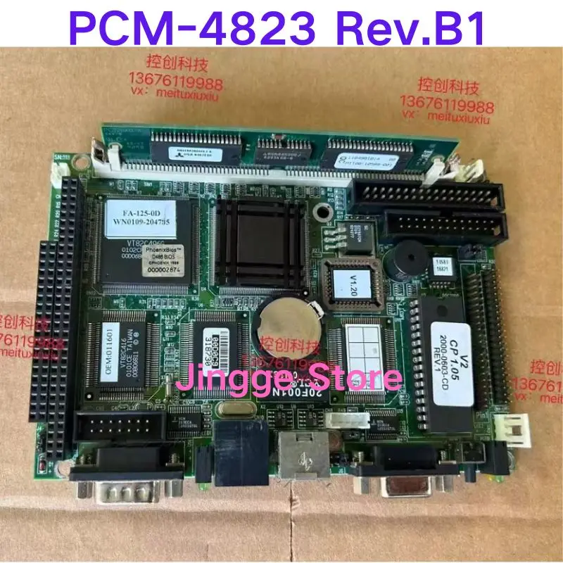 중고 테스트 Ok PCM-4823 Rev.B1 3.5인치 임베디드 산업용 마더보드