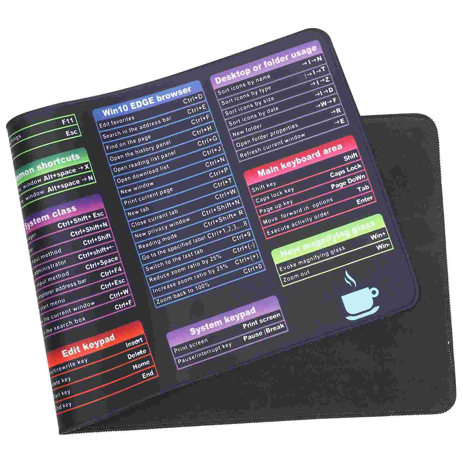 

Anti-slip Keyboard Pad Desktop Mouse Mat Decor Computer Stuff Oversized Office Large