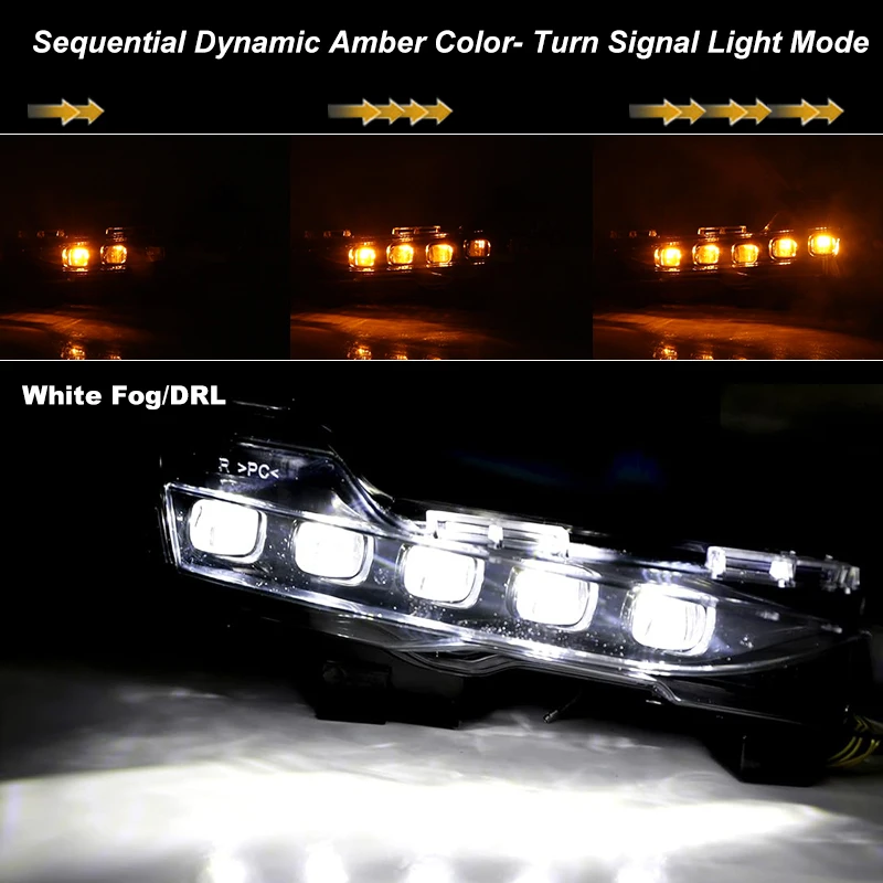 Front Fog Light Covers For Tesla Model 3 - The